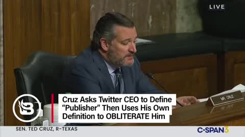 Ted Cruz Shreds Jack Dorsey when asked to define publisher