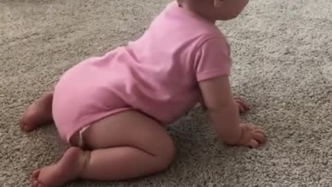 Cute baby funny exercise 😜🙂❤️👼