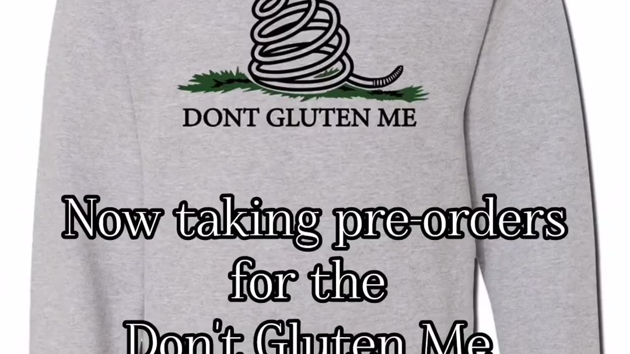 Dont Gluten Me Sweatshirt