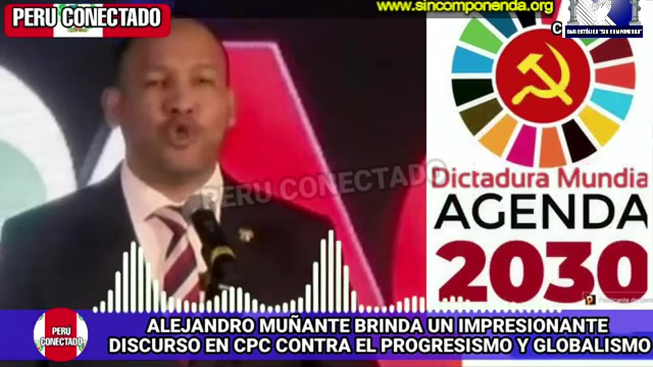 EN MÉXICO SE PRESENTÓ EL CONGRESISTA ALEJANDRO MUÑANTE PARA HABLAR DE LA AGENDA 2030