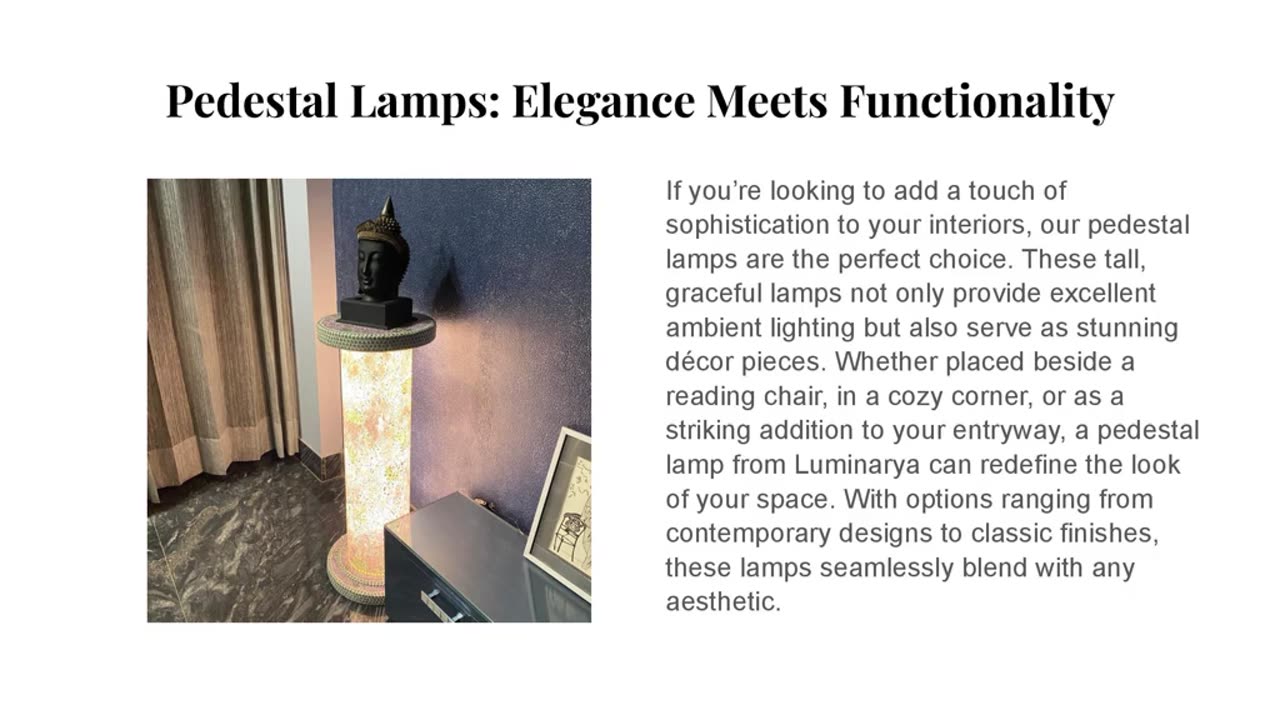 Illumination of Your Home with Eye-catching Luminarya Lamp Collection