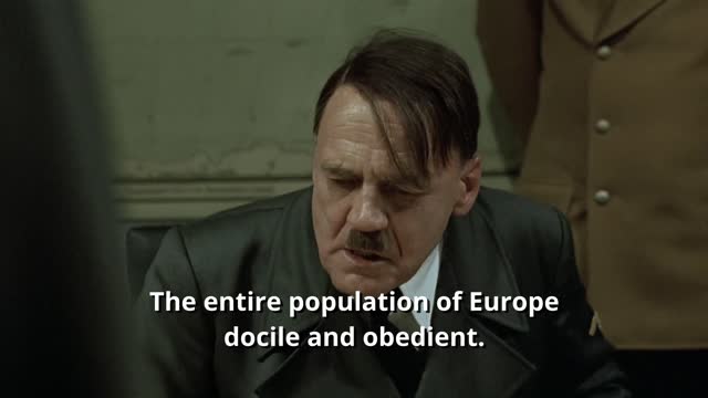 Hitler Finds Out Vaccination Campaign Is Failing