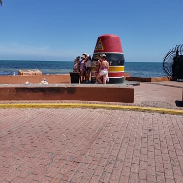 The Buoy of the Southern Most Point of USA in Key West (July 2021)