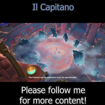 Pyro Archon Mavuika VS The Captain "Il Capitano" 4