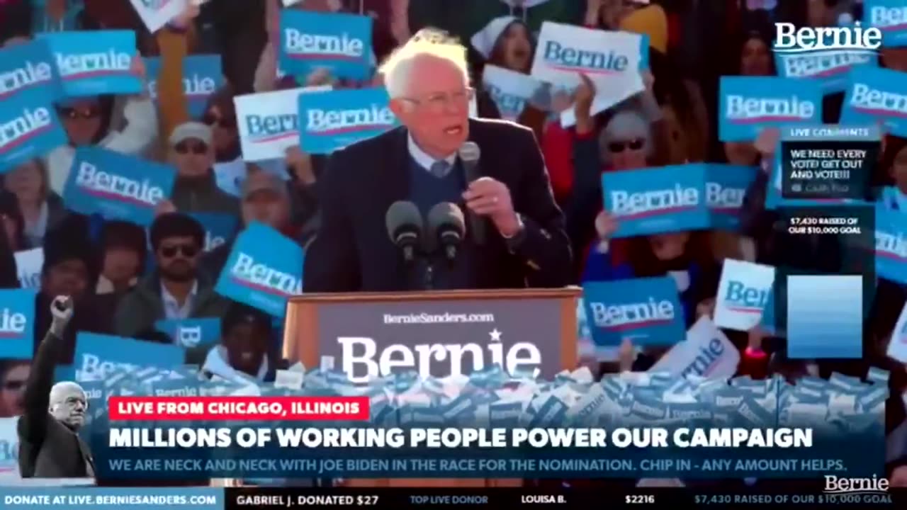 I PUT THE USSR ANTHEM OVER A BERNIE SANDERS RALLY