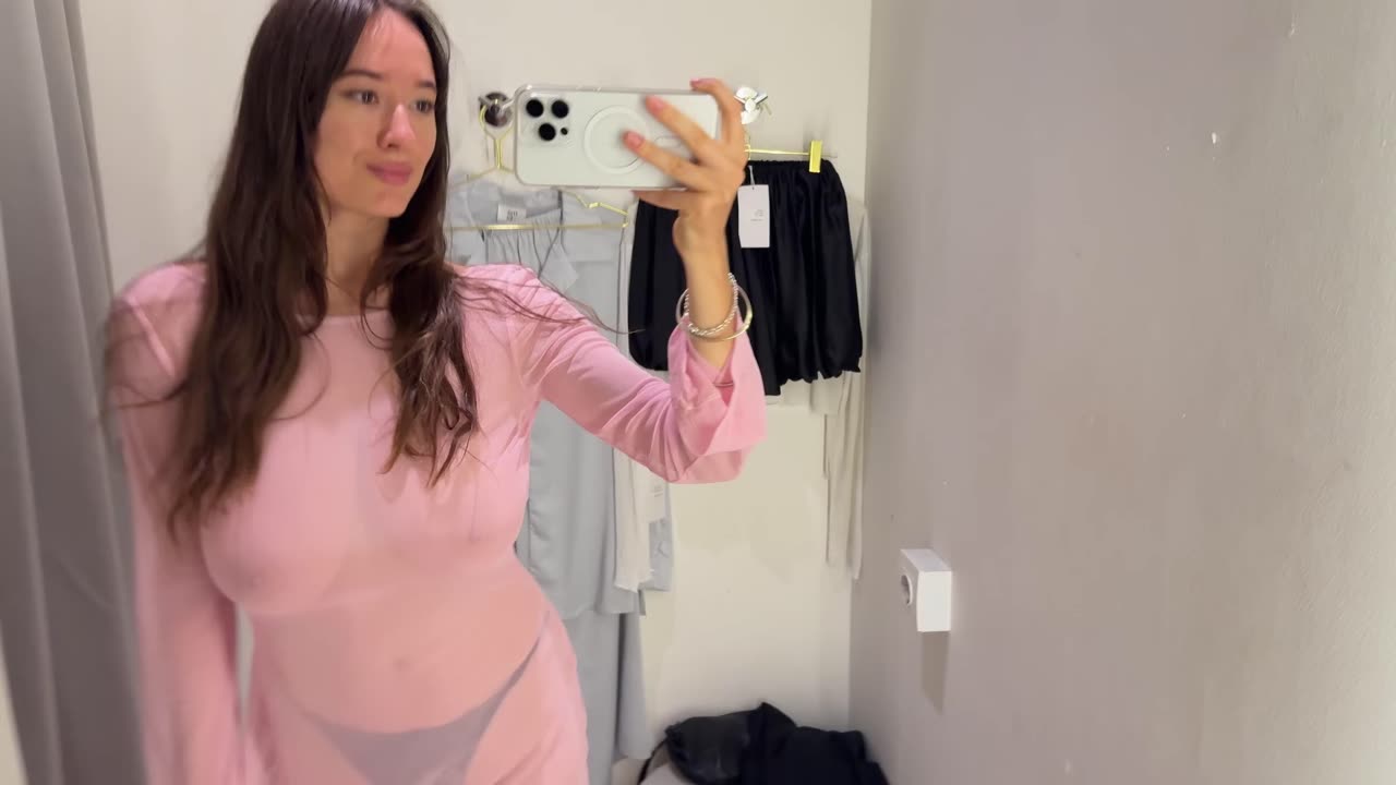 Ai Generated No Bra Challenge Try on Haul