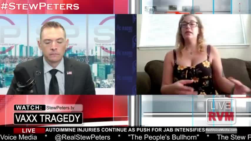 Stew Peters on the negative impacts of the VAX