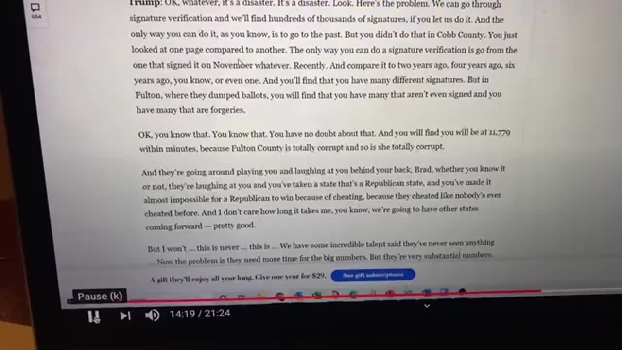 1/3/21 “THE Show” live w/Brad! Washington rally, TRUTH about Trump's call with Gov. Kemp