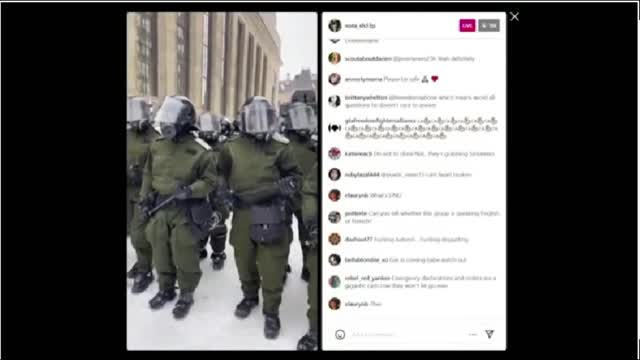 Ottawa Protests - Who are these creepy unidentified "militants"?