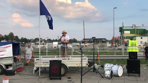 Wolgast - Redebeitrag von Stefan 16-08-2022