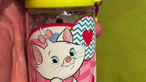 Disney Parks Marie the Cat Water Bottle #shorts