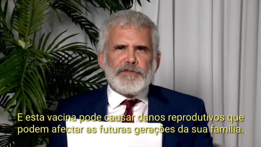 Dr Robert Malone - Alerta para o risco de vacinação em crianças.