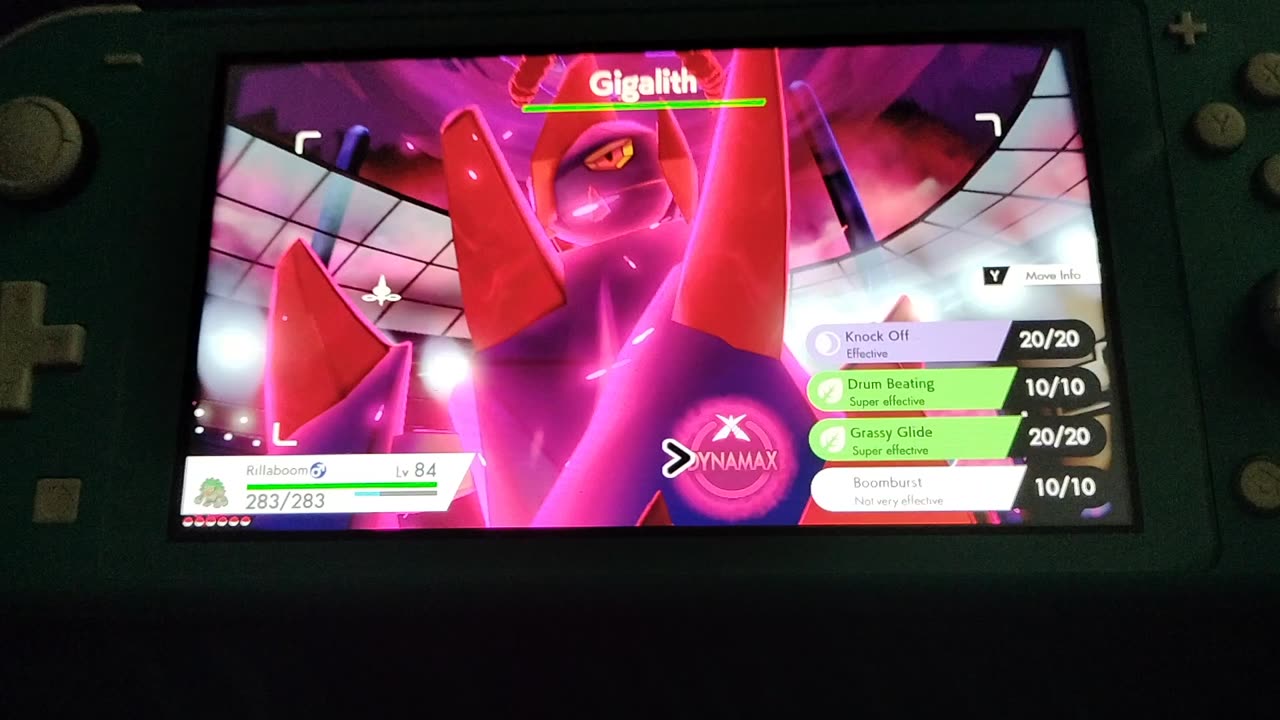 Pokemon Sword:A Rocky Dynamax Battle