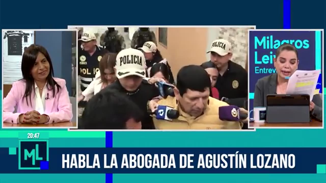 LEIVA QUEDA COMO ESTUPIDA COMO ES CON LAS WEBADAS SOBRE AGUSTIN LOZANO