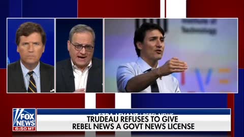 TRUDEAU MOVES TO BAN MEDIA WHO ARE AGAINST HIM