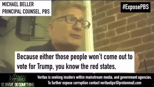 PBS Lawyer wants Trump Supporters put into Gulags