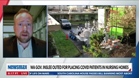 Inslee sent COVID patients to nursing homes, I discuss on National Report