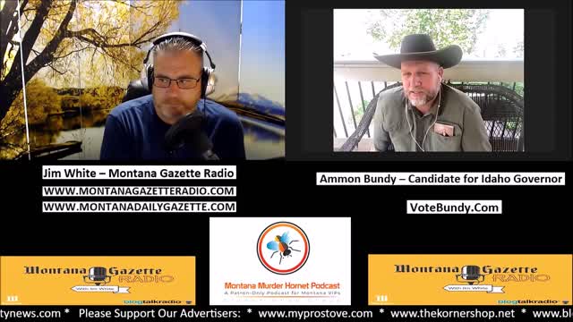 Ammon Bundy, Candidate for Idaho Governor, Joins Me Live