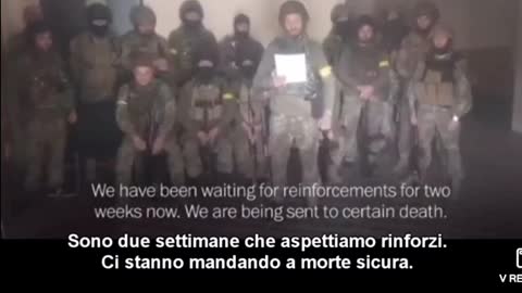 MILITARI UCRAINI COMINCIANO A GETTARE LE ARMI IN CHIARO E PALESE DISSENSO VERSO ZELENSKY