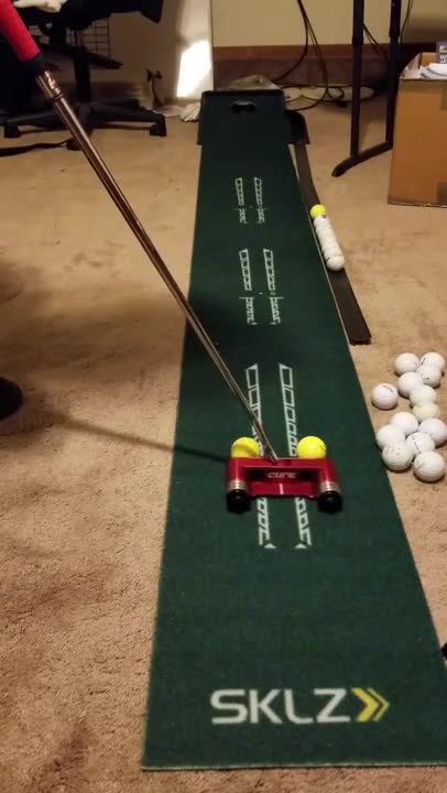 Cure RX-5 Two Ball Putter Demo