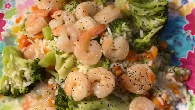 shrimp Broccoli Rice