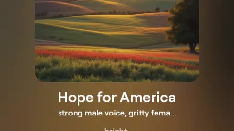 Hope for America-Donald J Trump