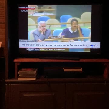 Japanese anti nuke testimony at UN