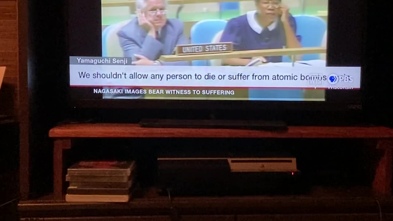 Japanese anti nuke testimony at UN