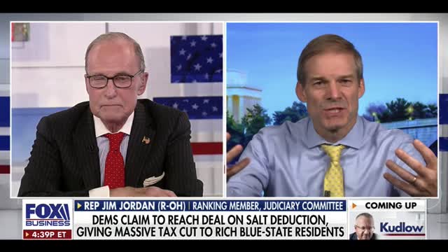 Rep. Jim Jordan on Kudlow 11.2.2021