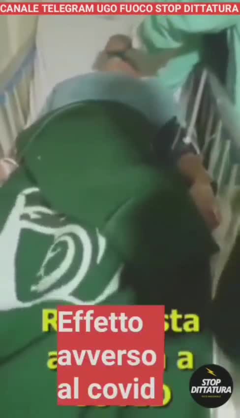 Medico e infermiera.. parlano di un effetto avverso del vaccino...