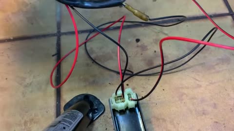 Make spark on a scooter motor and starting it