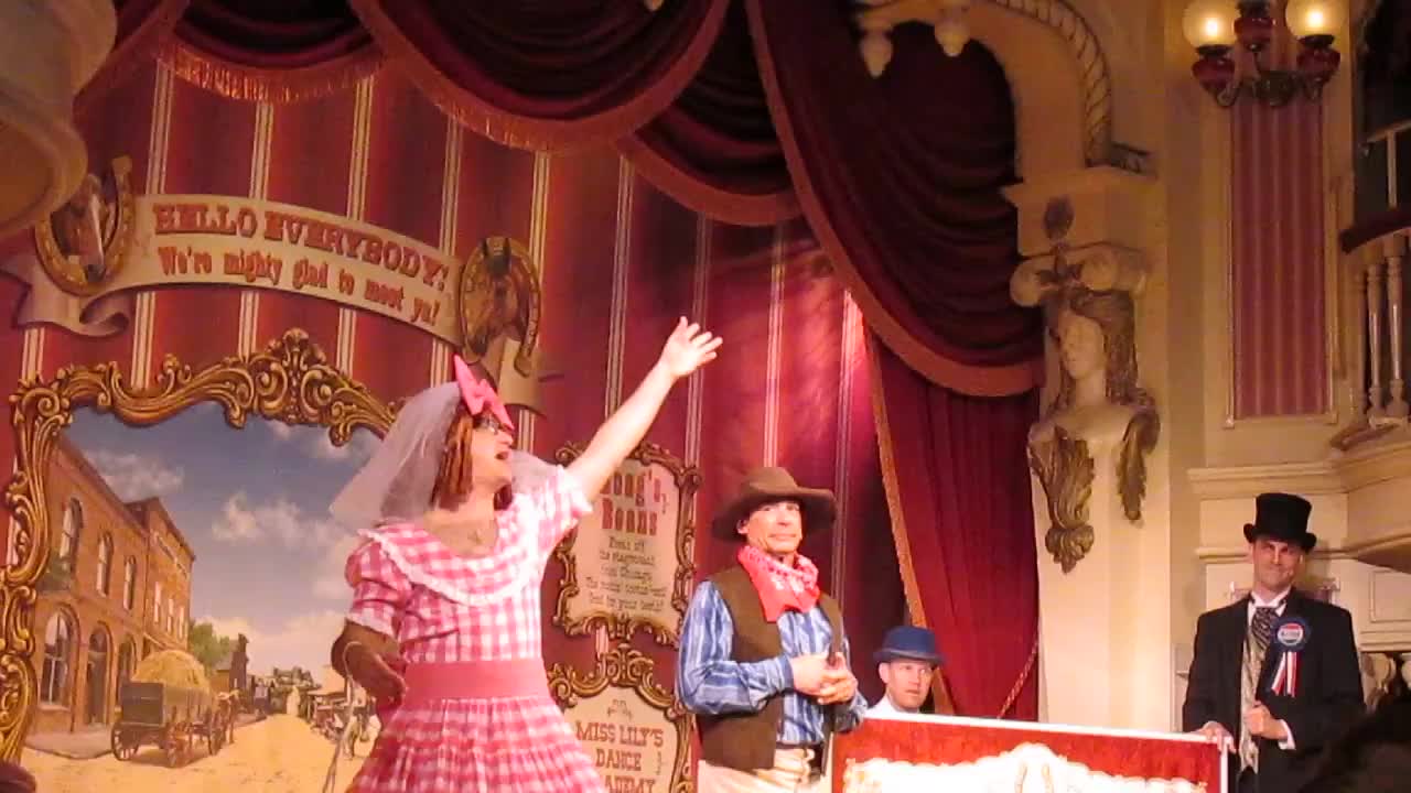 Laughing Stock Company in Rodeo & Judiette Disneyland Golden Horseshoe