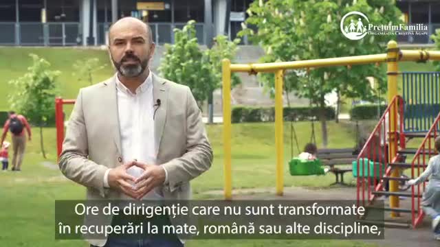 Fundatia "Pretuim familia" - Despre educatia sexuala in scoli