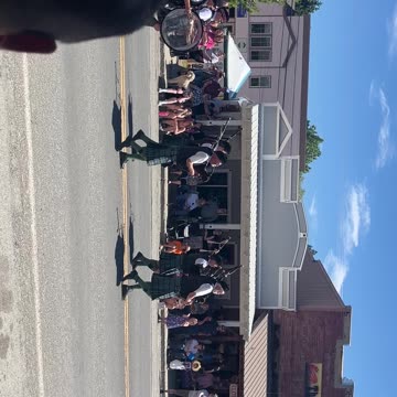 Canadian Bagpipes - Prospector Days Parade, Republic, WA