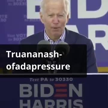 Biden rambling