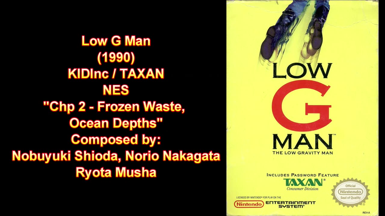 "Chp. 2 - Frozen Waste, Ocean Depths" - Low G Man [Taxan, NES, 1990]