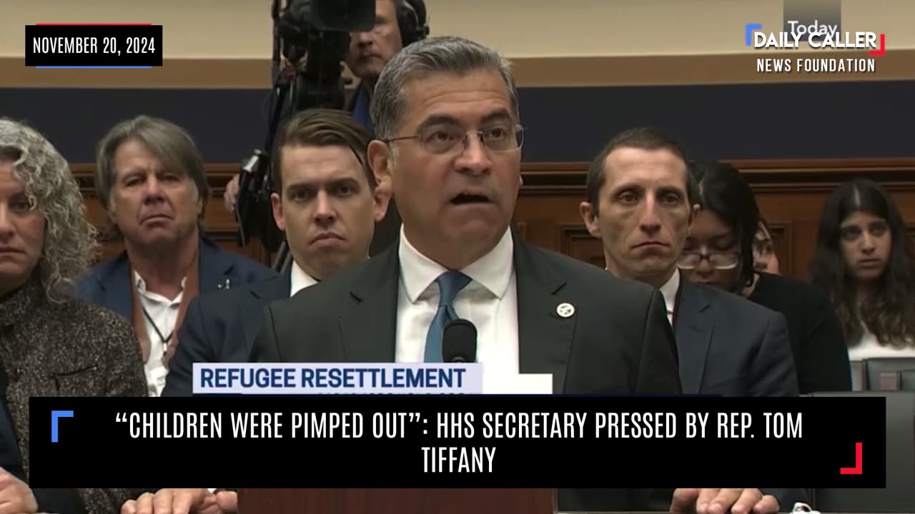 "Children Were Pimped Out": HHS Secretary Pressed By Rep. Tom Tiffany