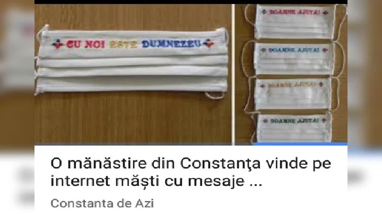 (3) 21. Măști-Botnițe - hulire, profanare,la cele Sfinte.