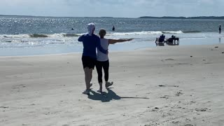 Beyond the Sea beach dance
