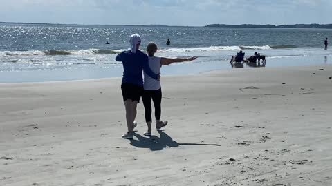Beyond the Sea beach dance