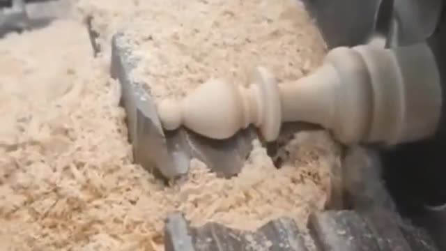 This is how chess pieces are made