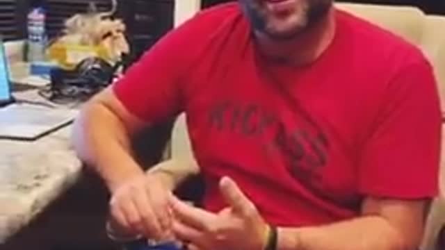 Father laugh on the reason of son's break up