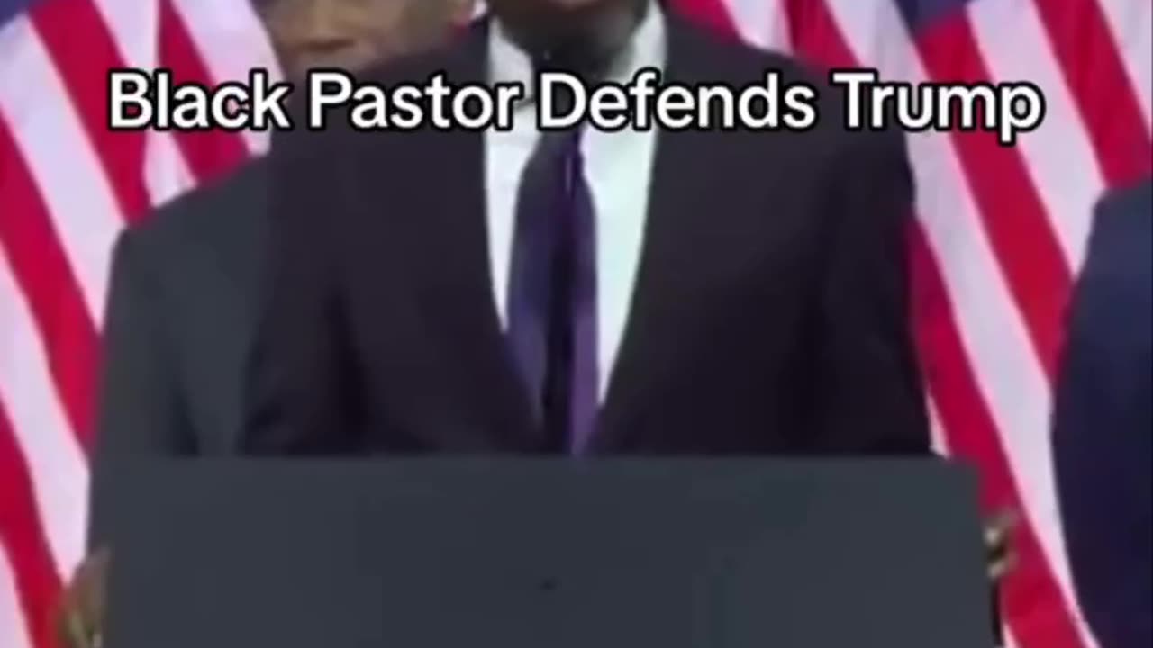 Black Pastor defends Trump