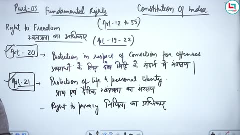 184) POL Class-16 Part-03 Fundamental Rights