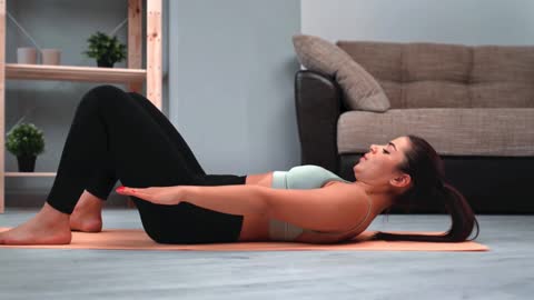 Hot Girl Beautiful Yoga Full Body