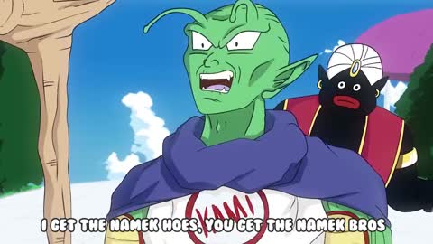 piccolo vs kami RAP BATTLE!