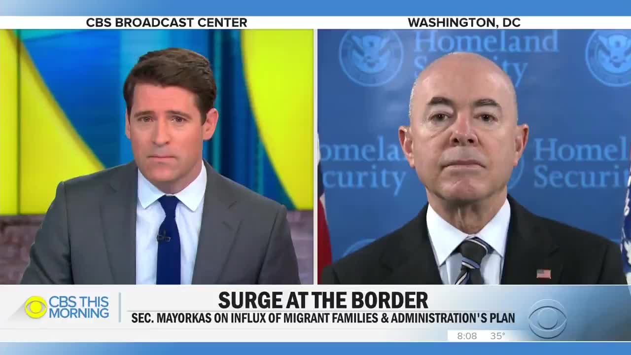 Biden's DHS Secretary Mayorkas Confirms The Border Is Still Open