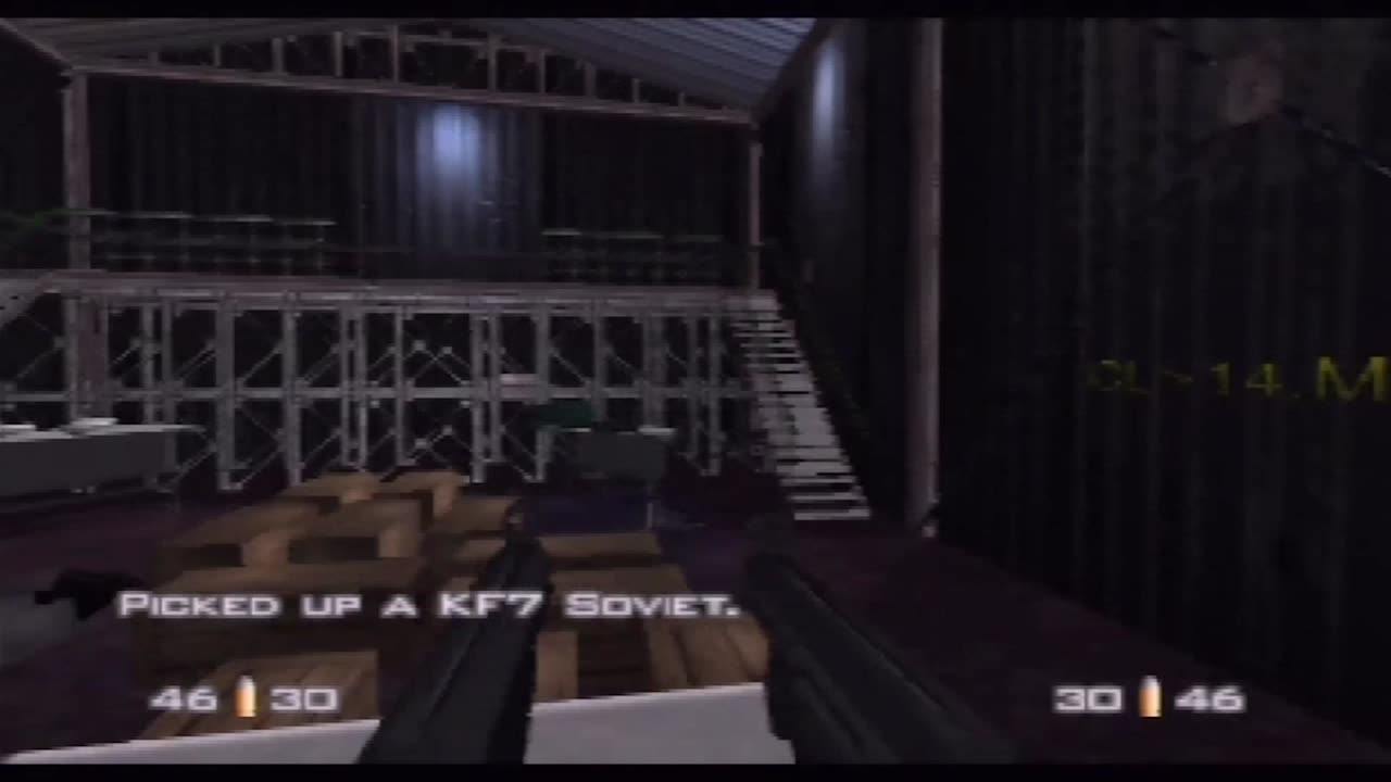 GoldenEye 007 00 Agent Playthrough (Actual N64 Capture) - Depot