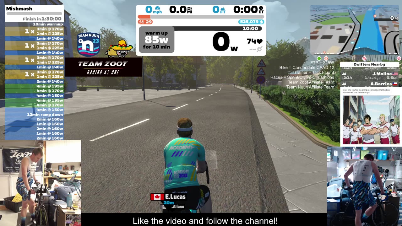 Zwift Cycling - Mishmash