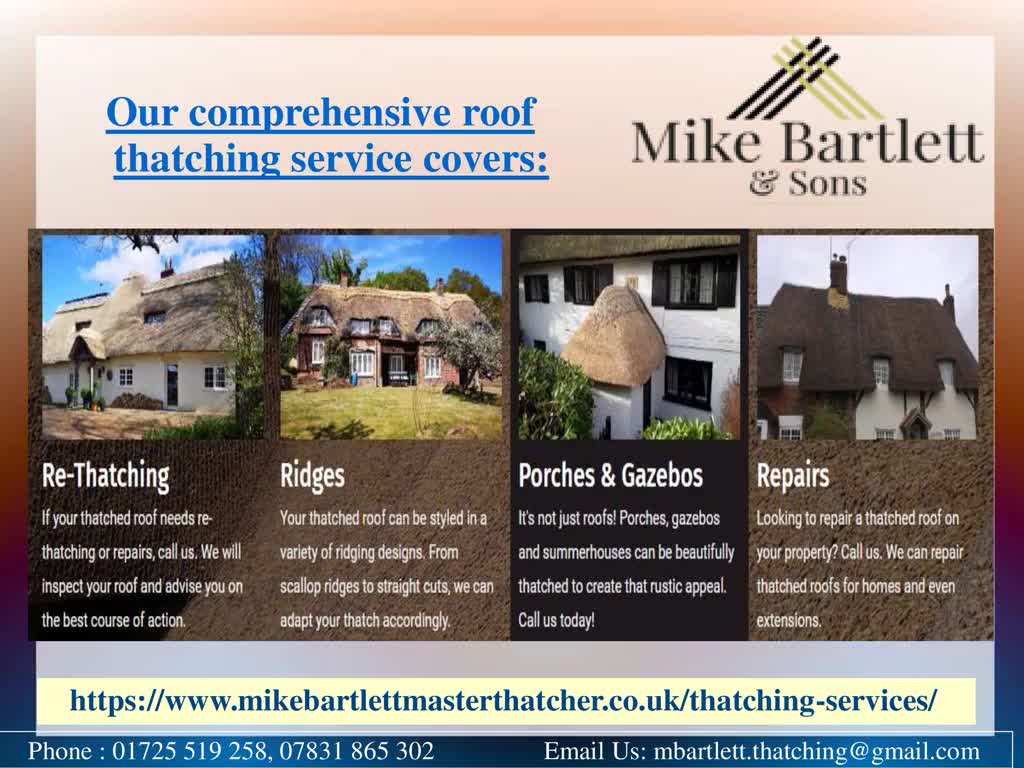 Master Roof Thatchers Services